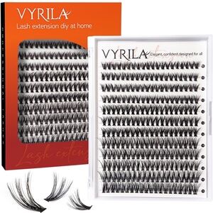 Lash Cluster 240pcs Individual Lashes,8-16mm Diy Lash Extension, brand new!